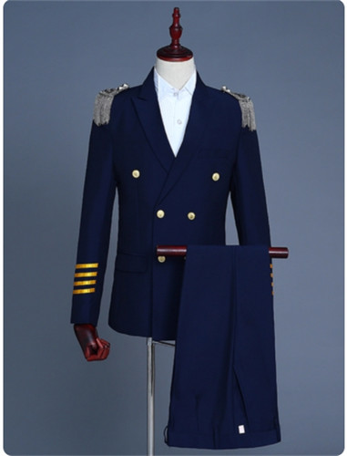 Costume uomo pilota linea - di,