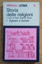 Storia delle religioni 1. AA.vv. Laterza, 1976