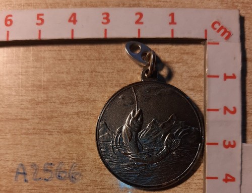A2566 medaglia sport pesca - a2566,