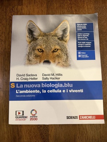 Libro nuova biologia - biologia, blu