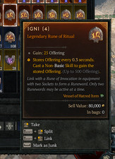 🔥DIABLO 4 - IGNI Rune -