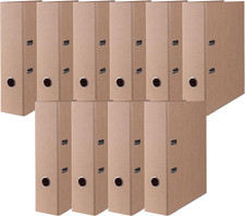 Raccoglitore per Ufficio ECO MAXI FSC / A4/ 80 Mm - 8 Cm/Colore: Marrone/Beige/C