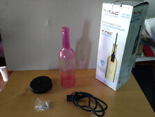 V-TAC Lampadario pendente in vetro a forma di bottiglia per lampade E14 VT-7558