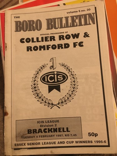 Collier row romford v - row, &