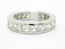 14k Oro Bianco Sintetico