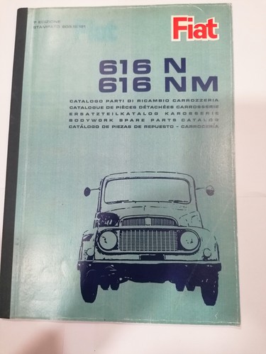 Fiat 616 catalogo parti - nm,