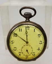Antique Silver Cased Longines