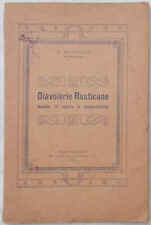 MONCALI Diavolerie rusticane. Novelle contro la superstizione. 1913 