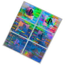 6x New Stickers Hologram case