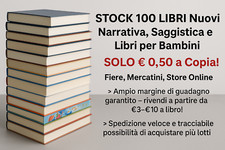 STOCK 100 LIBRI narrativa e