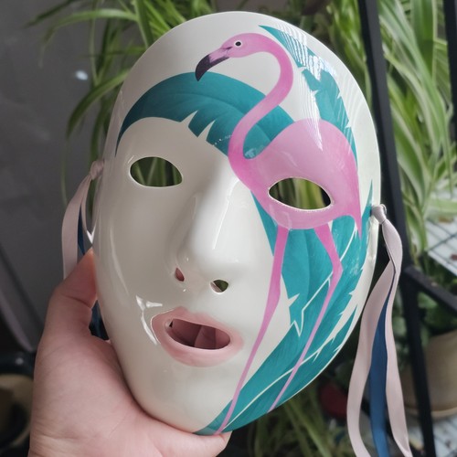 Maschera vintage porcellana - in,