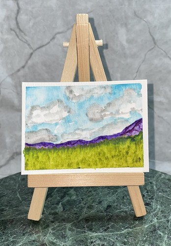 Acquerello aceo paesaggio - aceo,