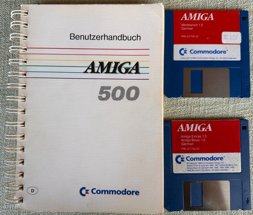Commodore amiga 500 cassetta - /,