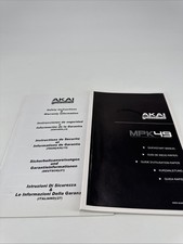 Akai MPK49 Owners Instruction