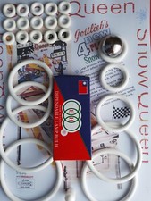 KIT COMPLET-FLIPPER -GOTTLIEB-SNOW QUEEN-ELASTIQUE,BILLE,AMPOULES-