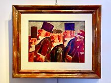 FRANZ BORGHESE olio su tela 30x40