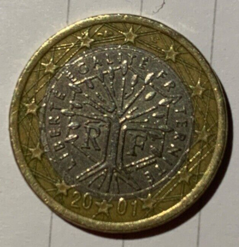 Moneta rara euro francia - rara, da