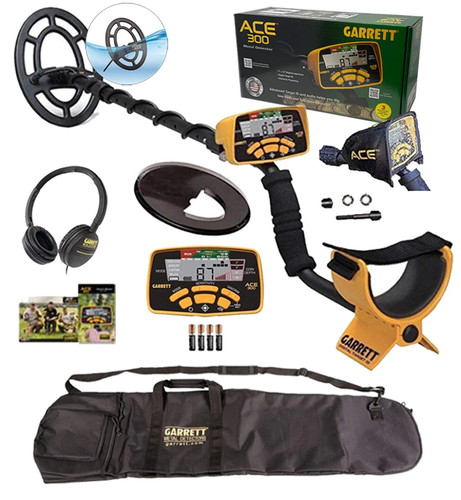 Garrett ace 300 metal detector - ace,