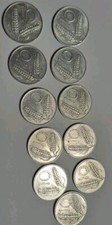 Monete 10 Lire Dal 1970 Al 1980