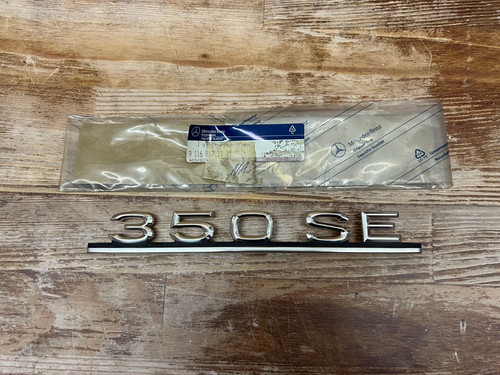 Scritta emblema targa - , 350se