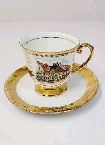 Tazza piattino tedesco - e,