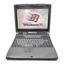 Notebook PC Portatile con WINDOWS 98 Seriale RS232 Pentium 3 Floppy Disk 22014