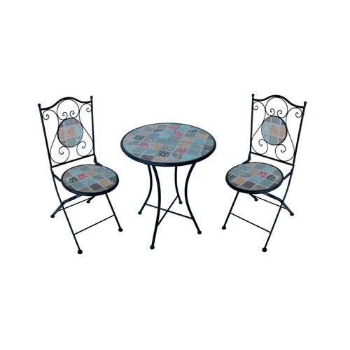Set bistrot tavolo mosaico - tavolo,