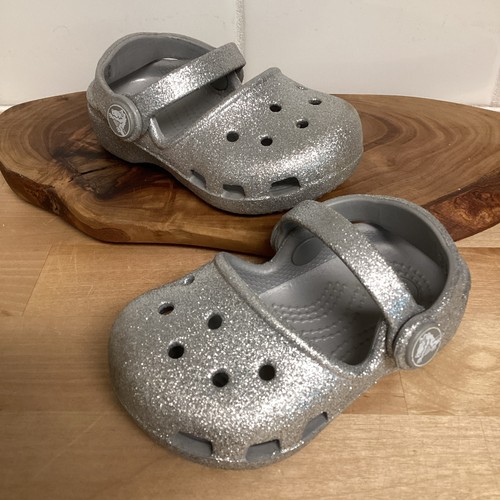 Zoccoli scintillanti crocs - scintillanti,