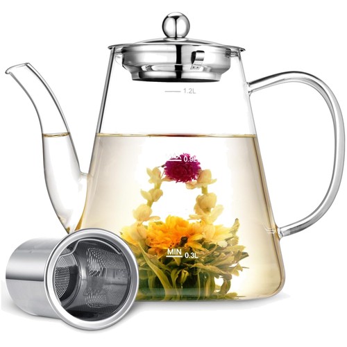 Teiera vetro 1200ml - ,, infusore
