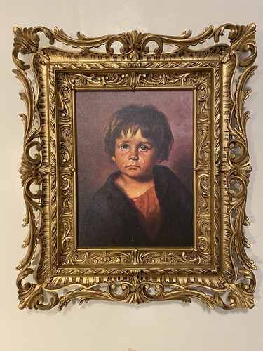 Quadro con cornice - , ragazzo