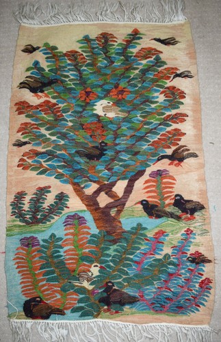 Albero degli uccellini arazzo