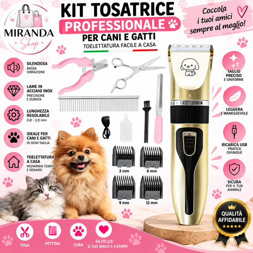 Tosatrice professionale cani - tosatrice,