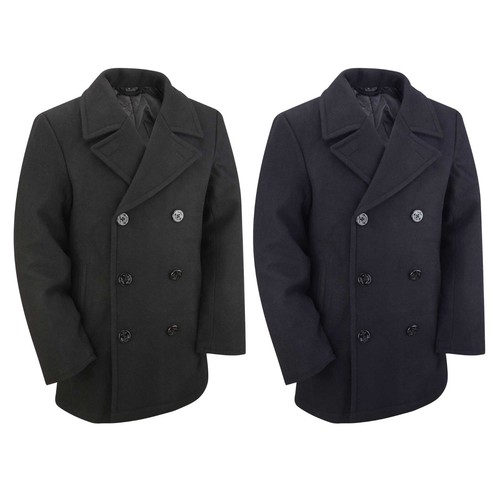 Pea coat navy militare - us,