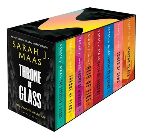 Throne glass box - box, set