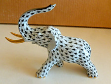 Herend Elefante Nero Rete da