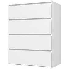 HOMCOM Cassettiera 4 Cassetti