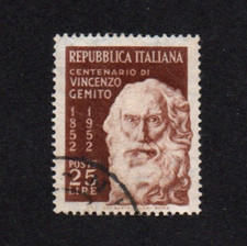 REPUBBLICA 1952 VINCENZO GEMITO