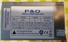 Alimentatore PC ATX P&O Model: LC-8550TX (MAX 550W) perfetto e silenzioso