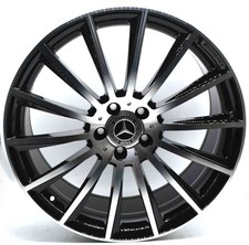 4 cerchi lega nuovi mercedes amg multirazze r19 nero diamantato lt004840