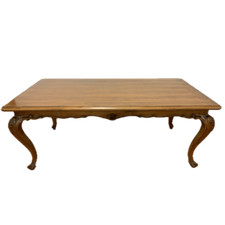 Tavolo in noce barocco piemontese della prima meta' del XX secolo