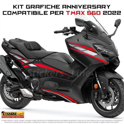 Adesivi carena per yamaha tmax - per,
