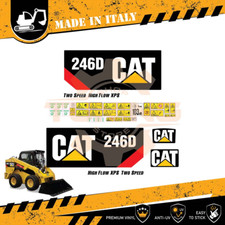 Kit Adesivi Mezzi da Lavoro Caterpillar Minipala 246D