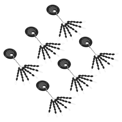600 pezzi 5mm pesca gomma - 600,