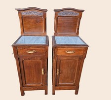 COPPIA COMODINI  CON ALZATA E