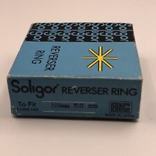 Anello reversibile, Soligor reverser ring per nikon 52mm