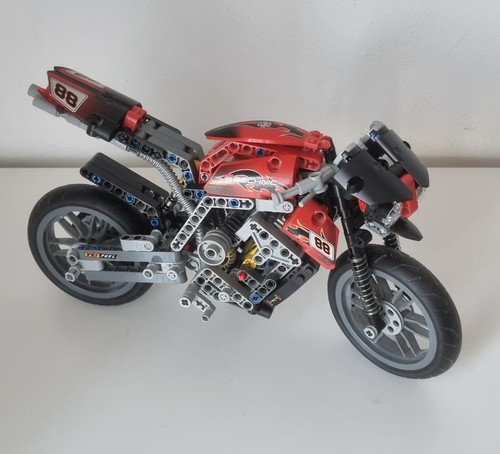 Lego technic 8051 motorbike - technic,
