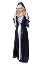 Costume Donna Blu Vestito