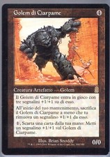 MTG MAGIC : GOLEM DI CIARPAME CARTA IN LINGUA ITALIANA  (563)