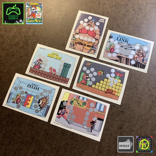 Topps nintendo game packs - game,