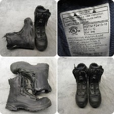 Stivali Uomo Haix 11W Nero Airpower XR2 Punta Acciaio Isolato Sicurezza Lavoro EMS Fire